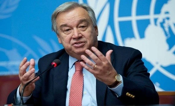 غوتيريش يجدد التأكيد على ضرورة الوقف الفوري لإطلاق النار في غزة