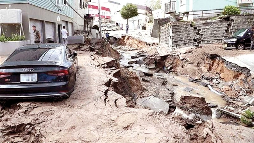 زلزال بقوة خمس درجات يضرب شمال شرقي اليابان