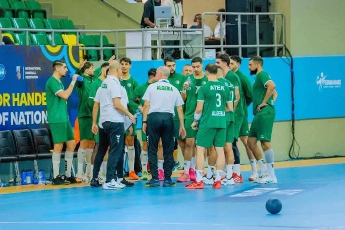 كأس افريقيا للأمم لكرة اليد _رواندا 2026...  المنتخب الجزائري يكتفي بالمركز الرابع