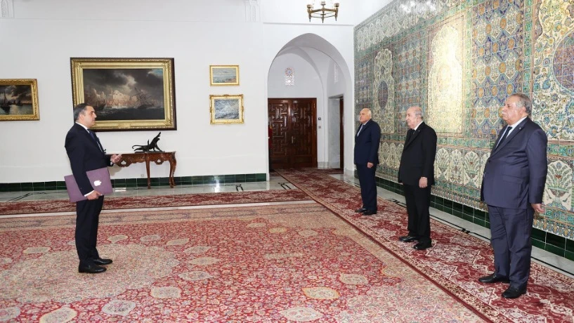 رئيس الجمهورية يشرف على مراسم تقديم أوراق اعتماد ستة سفراء