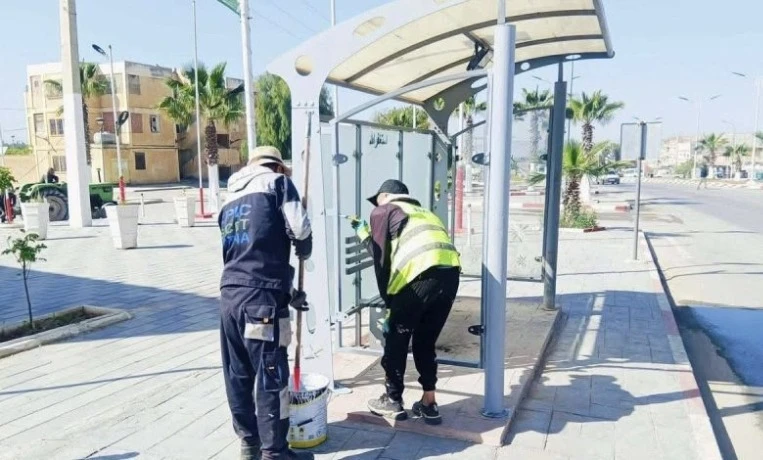 تدخلات ميدانية عبر مختلف ولايات الوطن للتحسين الحضري والعناية بنظافة المحيط