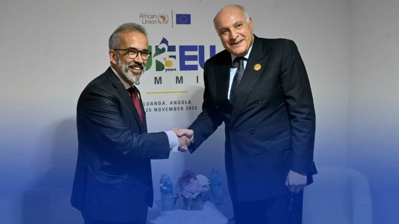 عطاف يتحادث بلواندا مع نظيره البرتغالي