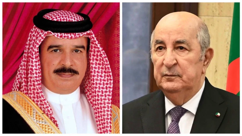 رئيس الجمهورية يتلقى تهاني ملك مملكة البحرين بمناسبة ذكرى عيد الاستقلال  واسترجاع السيادة الوطنية