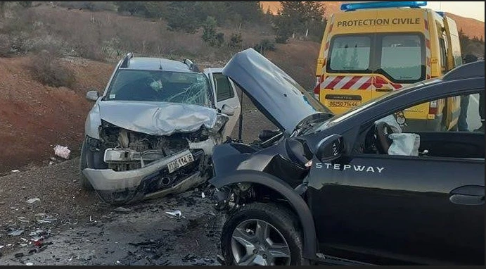 حوادث الطرقات: وفاة 3 أشخاص وإصابة 269 آخرين خلال ال24 ساعة الأخيرة