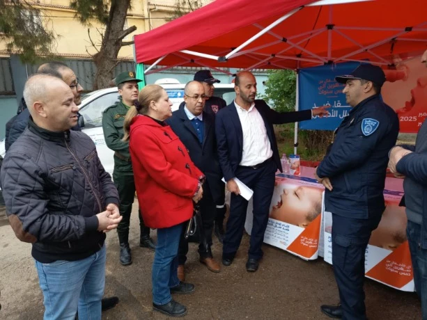 المؤسسة العمومية للصحة الجوارية بسيدي أمحمد بن علي: انطلاق حملة التلقيح  ضد  شلل  الاطفال