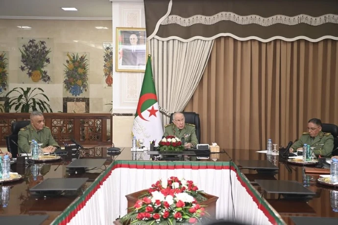 الفريق أول شنقريحة ينصب المدير المركزي لأمن الجيش