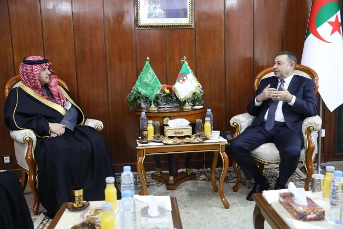 سعيود يستقبل رئيس جامعة نايف العربية للعلوم الأمنية