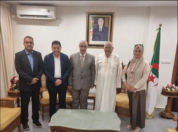 رئيس المجلس الإسلامي الأعلى يستقبل وفدا عن مركز الأمير عبد القادر للبحوث والدراسات الإستراتيجية بإيطاليا