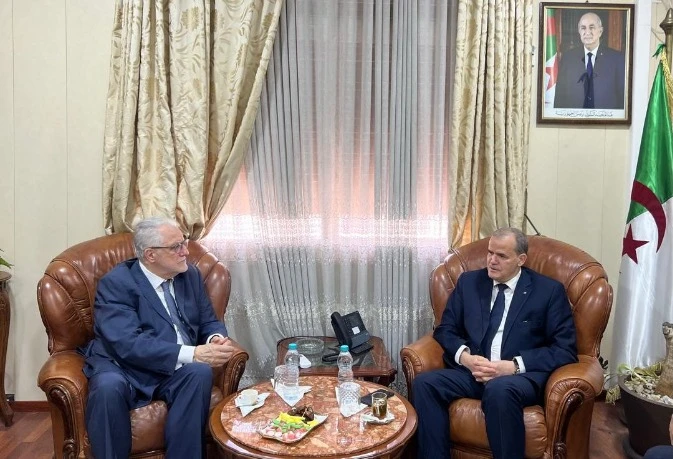 رزيق يستقبل عميد مسجد باريس