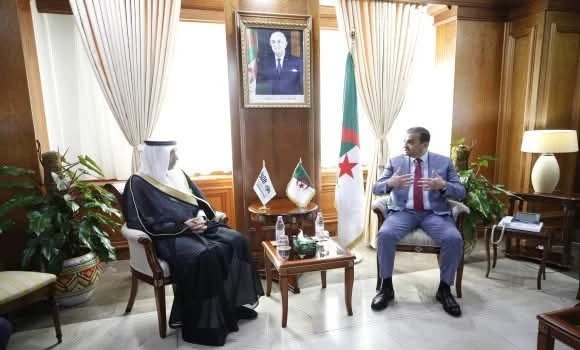 عرقاب يبحث مع رئيس مجموعة البنك الإسلامي للتنمية سبل تعزيز التعاون