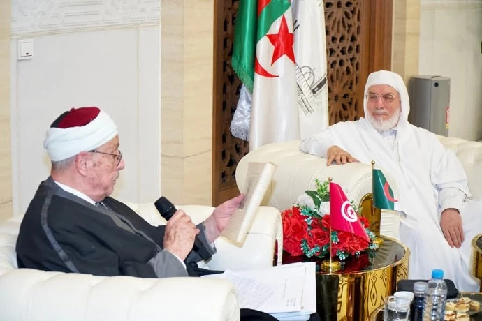 عميد جامع الجزائر يستقبل مفتي الجمهورية التونسية