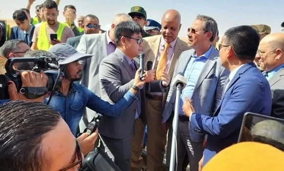 استلام خط السكة الحديدية تندوف-غارا جبيلات في الخامس جويلية