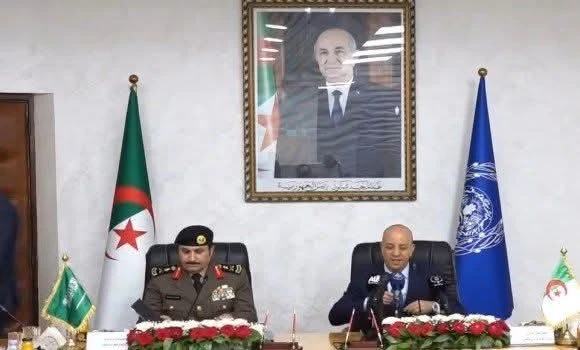 مدير الأمن العام السعودي في زيارة عمل إلى المديرية العامة للأمن الوطني وعدد من مصالحها العملياتية