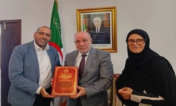 بلمهدي يستقبل الأمين العام للمجلس السويدي للإفتاء