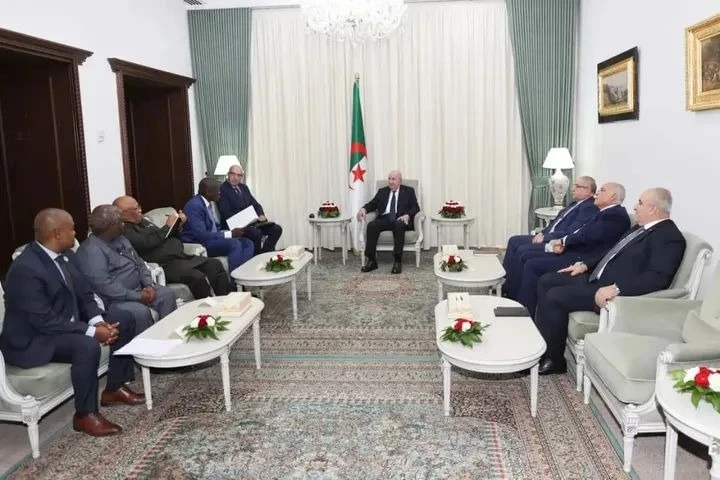 رئيس الجمهورية يستقبل وزير العلاقات الدولية والتعاون لجمهورية جنوب إفريقيا