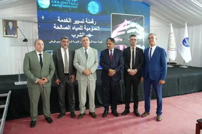 سعيدة :  بوزقزة يشرف على الإطلاق الرسمي لتقنية التحكم عن بعد في تسيير خدمة المياه الصالحة للشرب