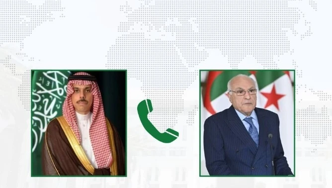 عطاف يتلقى مكالمة هاتفية من نظيره السعودي