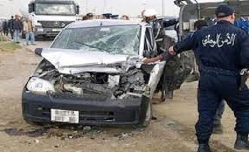 حوادث المرور : وفاة شخص وإصابة 164 آخرين نهاية الأسبوع المنصرم