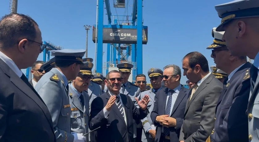 المدير العام للجمارك  عبد الحفيظ بخوش يتفقد مشاريع قطاعه :  التركيز على  احترام الاجال و جودة أشغال التهيئة