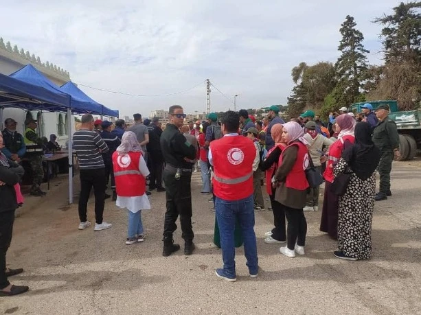 الهلال الأحمر الجزائري .... حملات تطوعية لتنظيف غابة المرجاجو