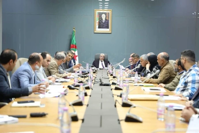 شيباني يترأس اجتماعا لمتابعة وضبط الترتيبات الخاصة بعملية استيراد المواشي