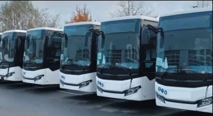 بحصة اجمالية تساوي 200 حافلة   :المؤسسة العمومية للنقل الحضري وشبه  الحضري  تستلم  الدفعة الأخيرة من " تيرصام "