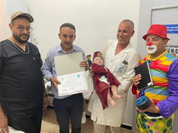 في مبادرة تأزرية : جمعية "لالا" تنظم ختان  جماعي  لأطفال العائلات المعوزة بمستشفى  بن زرجب