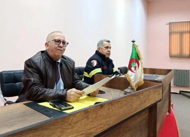 الحماية المدنية:  تنصيب خلية يقظة لمتابعة الأوضاع المترتبة عن التقلبات الجوية بوهران