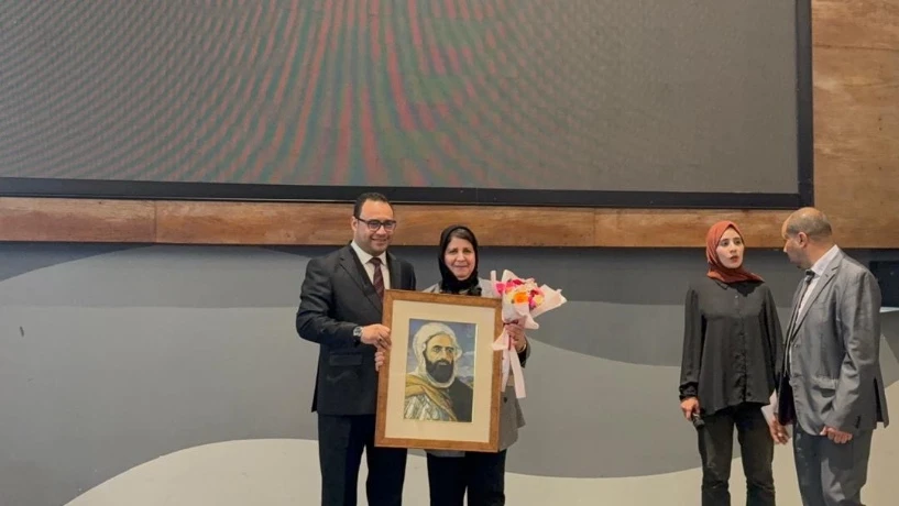 محافظة وهران لحزب جبهة التحرير الوطني تكرم مكي زوليخة  بعد تعيينها بالمكتب السياسي مكلفة بالعلاقات مع البرلمان