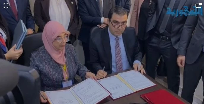 اتفاقية تعاون وشراكة لتعزيز التكوين بين مركز الامتياز الشهيد عايد حواس ووحدتي لاموا وصاف حديد