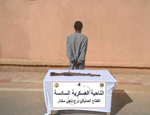 الجيش الوطني الشعبي: ارهابي يسلم نفسه للسلطات العسكرية ببرج باجي مختار