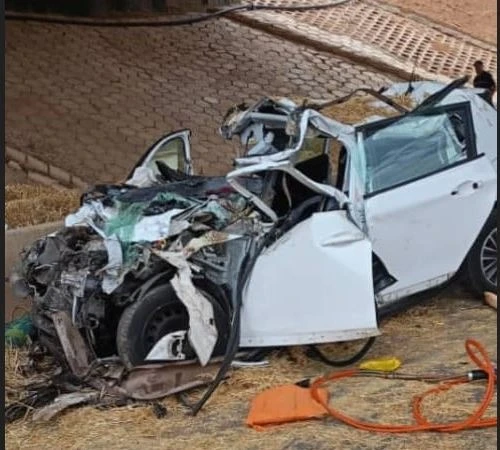 معسكر:  05 وفيات و  جريح  في حادث مرور بزهانة