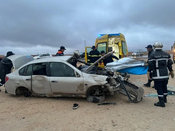حوادث الطرقات : وفاة شخصين وإصابة 215 آخرين خلال ال24 ساعة الأخيرة /