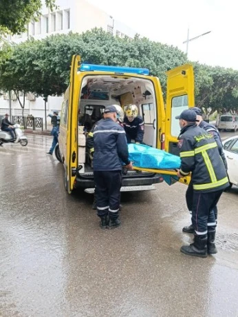 الشلف : 3جرحى في اصطدام سيارة بحافلة لنقل المسافرين