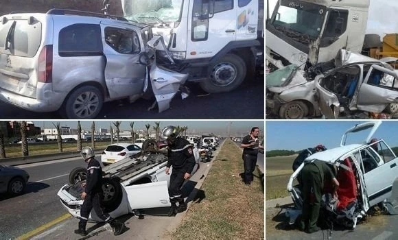 حوادث الطرقات: إصابة 170 شخصا بجروح خلال ال24 ساعة الأخيرة