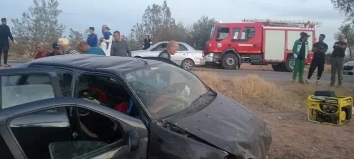 وفاة خمسيني  في اصطدام بين سيارة وجرار بسعيدة