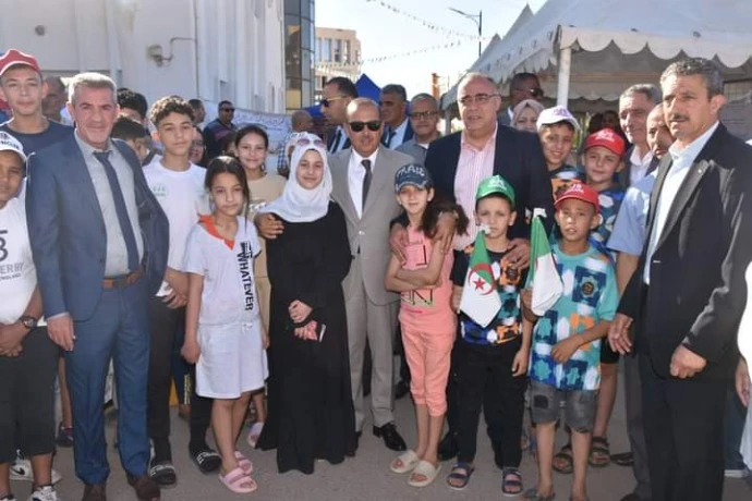 3 الاف طفل  من ولاية معسكر يستفيدون من المخيم الصيفي بشاطئ ستيديا بمستغانم
