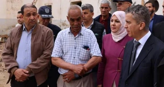 والي معسكر فؤاد عايسي يُعاين مشاريع التهيئة الحضرية ببوحنيفية