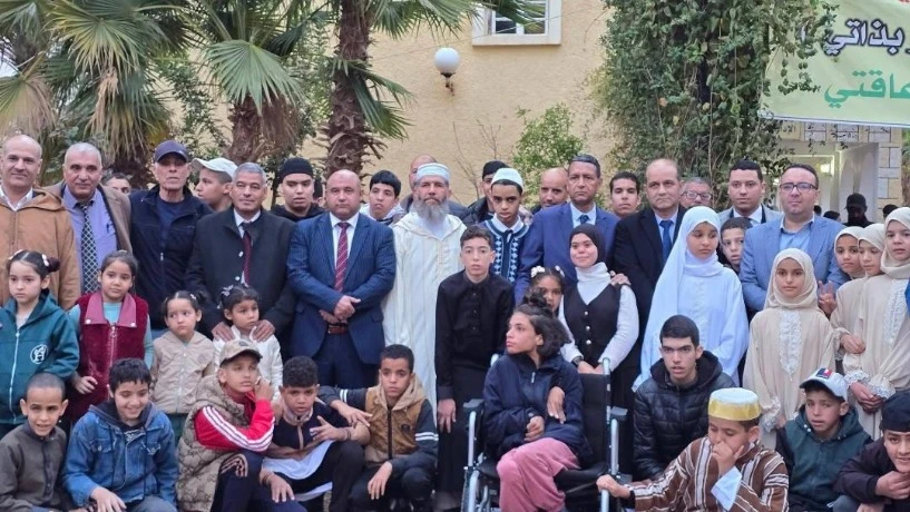 مدرسة الأطفال المعاقين سمعيا  بالأغواط: تكريم الأطفال وتشجيع مواهبهم