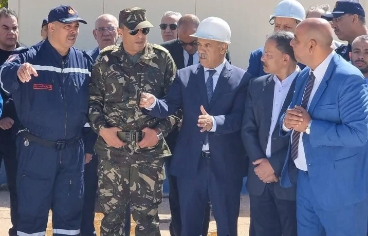 والي البيض نور الدين بلعريبي يقف على جاهزية مخطط النجدة الولائي
