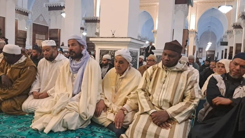 تواصل الدروس الأحمدية بالأغواط ...مشايخ من مصر والسودان والتشاد يحاضرون بمساجد  سيدي مخلوف