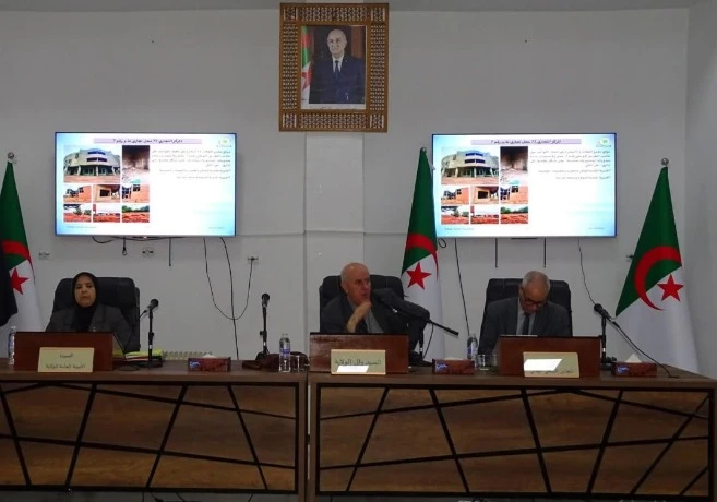 لدراسة وضعية المنشآت الإدارية الشاغرة ...والي  تلمسان يوسف بشلاوي  يعقد اجتماعا  بمغنية