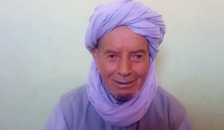 المجاهد بوعزة يعقوب بن محمد من الأبيض سيدي الشيخ  ..." أعتز وأفتخر كوني كُلفت بنقل المؤونة والسلاح للمجاهدين"