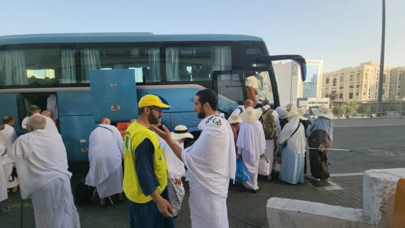 انطلاق عملية تصعيد الحجاج الجزائريين إلى صعيد عرفات