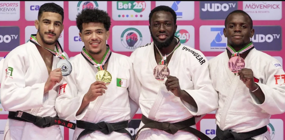 بطولة إفريقيا للأكابر : الجيدو الجزائري يحقق حصاد وافر