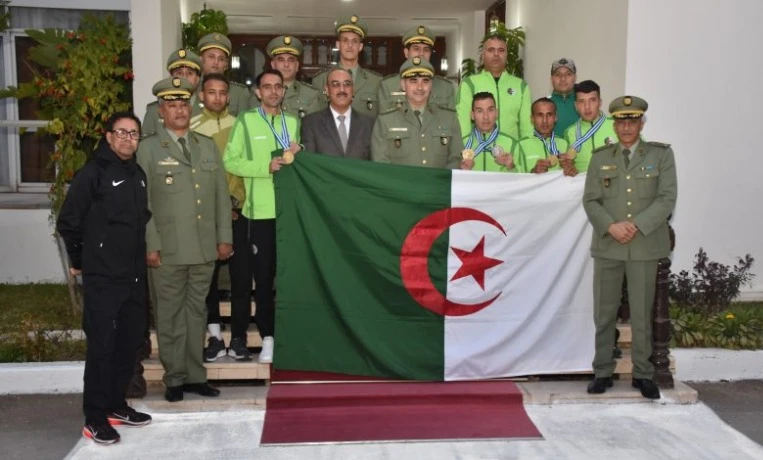 الفريق العسكري للعدو الريفي يعود إلى أرض الوطن بعد مشاركته المتميزة في  البطولة العالمية باليونان