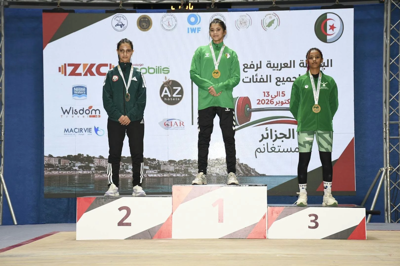 المنتخب الوطني الجزائري لرفع الاثقال يرفع رصيده الى 34 ميدالية