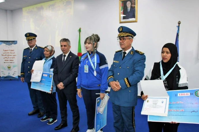 اختتام البطولة الجهوية للرماية بالمسدس مابين مصالح الشرطة بمعسكر .....مصالح أمن ولاية وهران يتربع على عرش البطولة