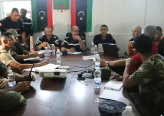 فيضانات ليبيا: خطة عمل جديدة للبحث وتنسيق تقني عالي المستوى بين فرق الإنقاذ  الجزائرية والليبية