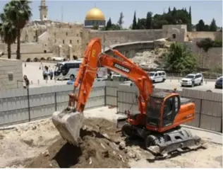 الخارجية الفلسطينية تطالب بتدخل دولي عاجل لوقف الحفريات أسفل المسجد الأقصى